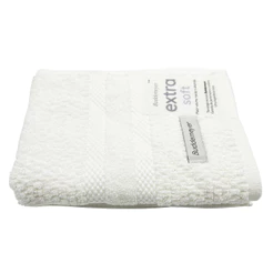 Toalha Buddemeyer Vanilla Rosto 100% Algodão ExtraSoft Branc