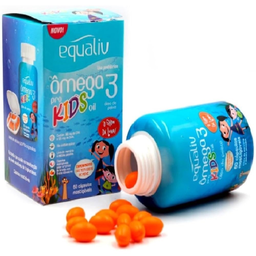 Omega 3 Pro Kids  Oil 30 Caps Mast Uso Pediatrico - Equaliv
