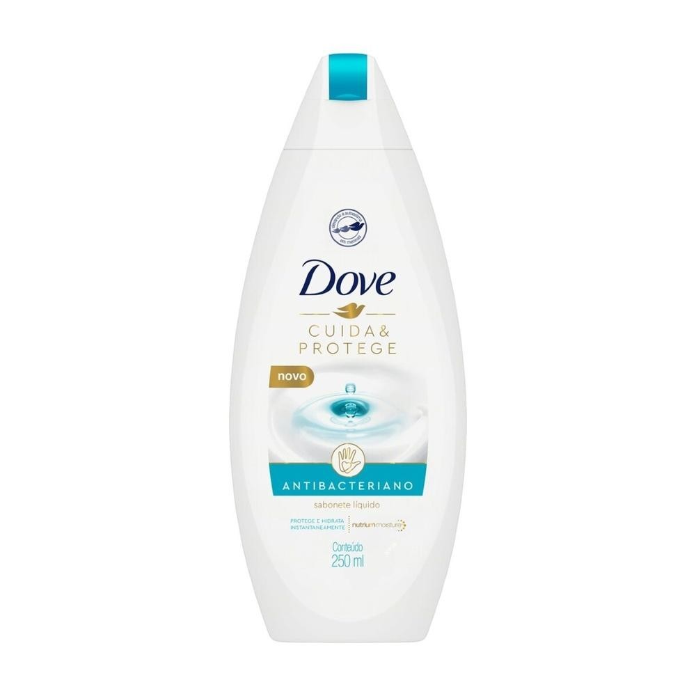 Sabonete Liquido Dove Cuida & Protege Antibacteriano 250ml