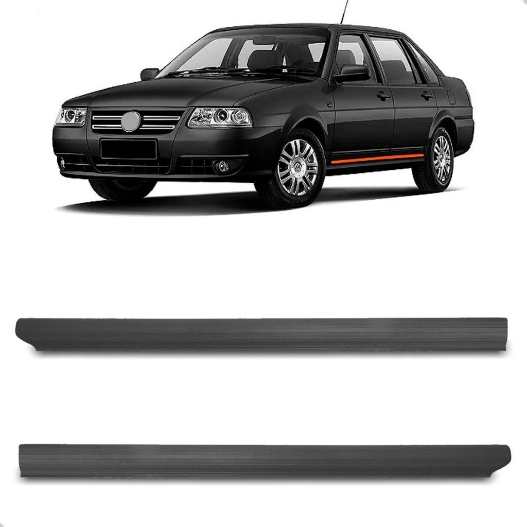 Soleira para Vw Santana 2000 A 2006 Dianteira 4 Portas em Oferta na Shopee
