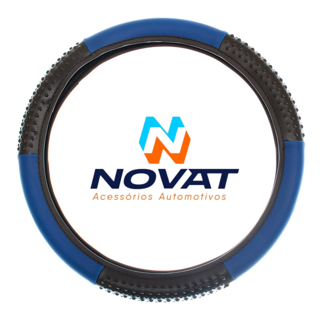 Capa Protetor de Volante para Kombi Perua Van em Sintético com Massageador Antiderrapante