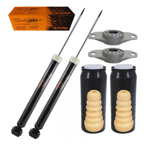 Par de Amortecedor Traseiro Cofap + Kit Batentes Linea Punto 2007 ate 2016 - Spare Parts and Accessories for Vehicles