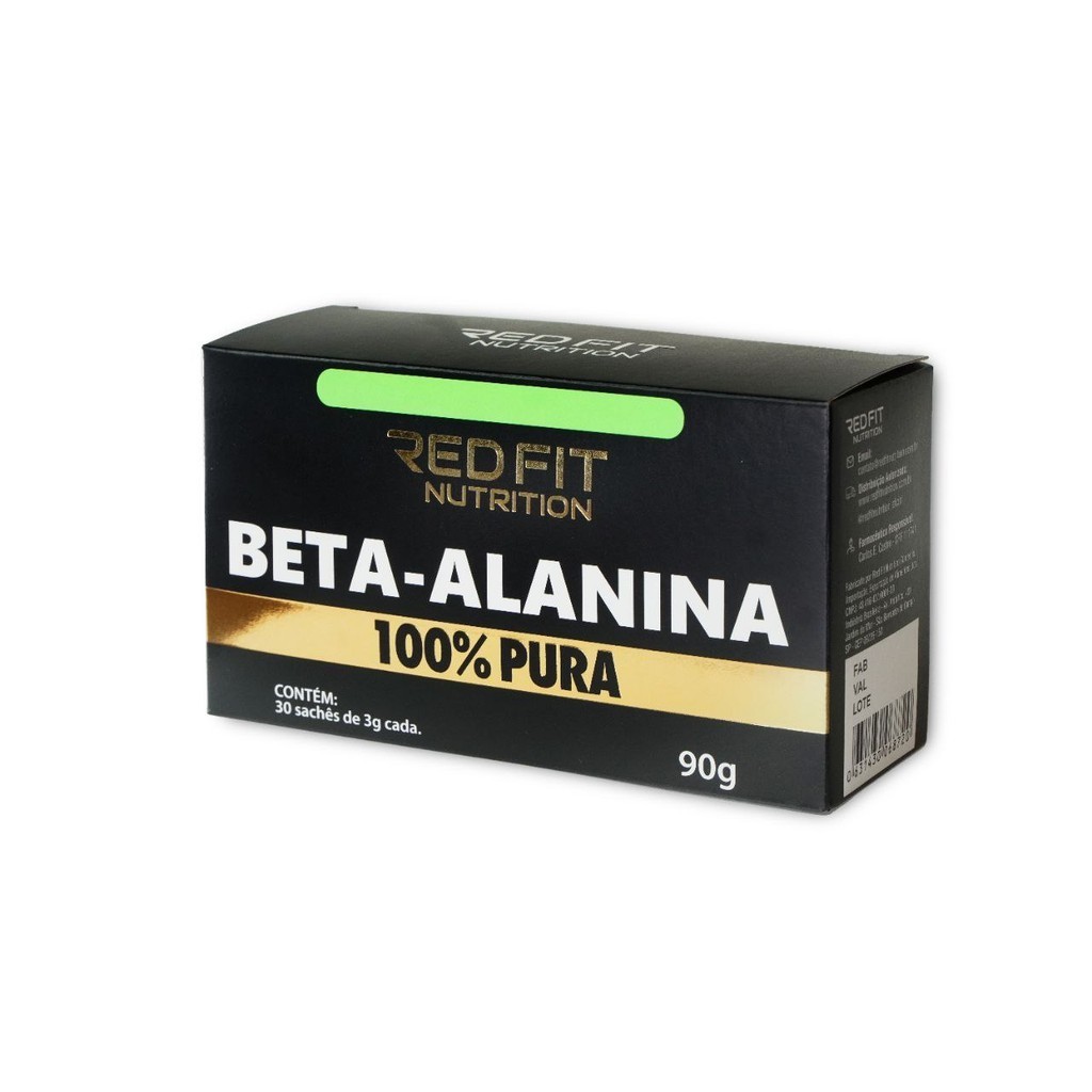 Suplemento em Pó Red Fit Nutrition Beta-Alanina 30 Sachês