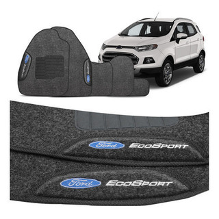 Jogo De Tapete Carpete Ecosport 2013 A 2021 Grafite 5 Peças em Oferta na Shopee
