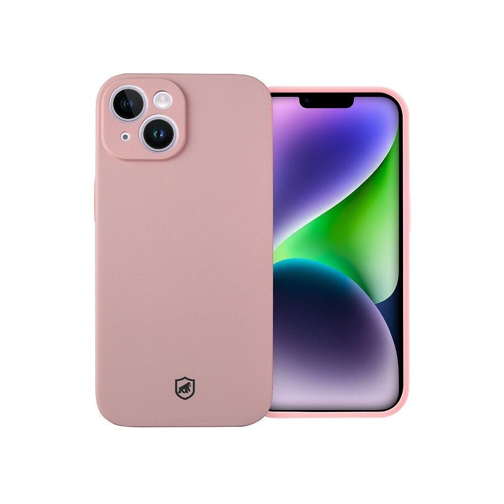 Capa Capinha Case Silicon Premium Rosa p/ iPhone 14 - Anti-Impacto, Antiderrapante - Gshield em Oferta na Shopee