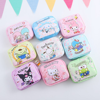 Adorável Nova Melodia Kuromi Saco Menstrual Bonito Meninas Portátil Grande Capacidade De Armazenamento De Guardanapo San em Oferta na Shopee