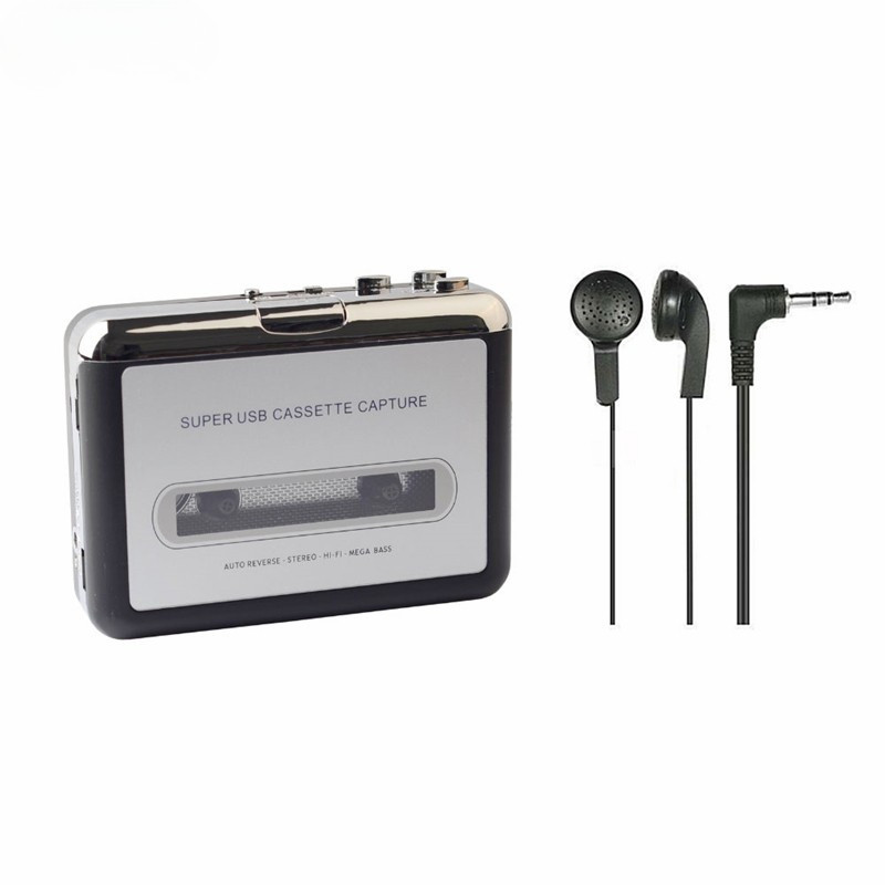 Ezcap Walkman Cassete Music Player Fita Para Pc Mp3 Conversor Usb