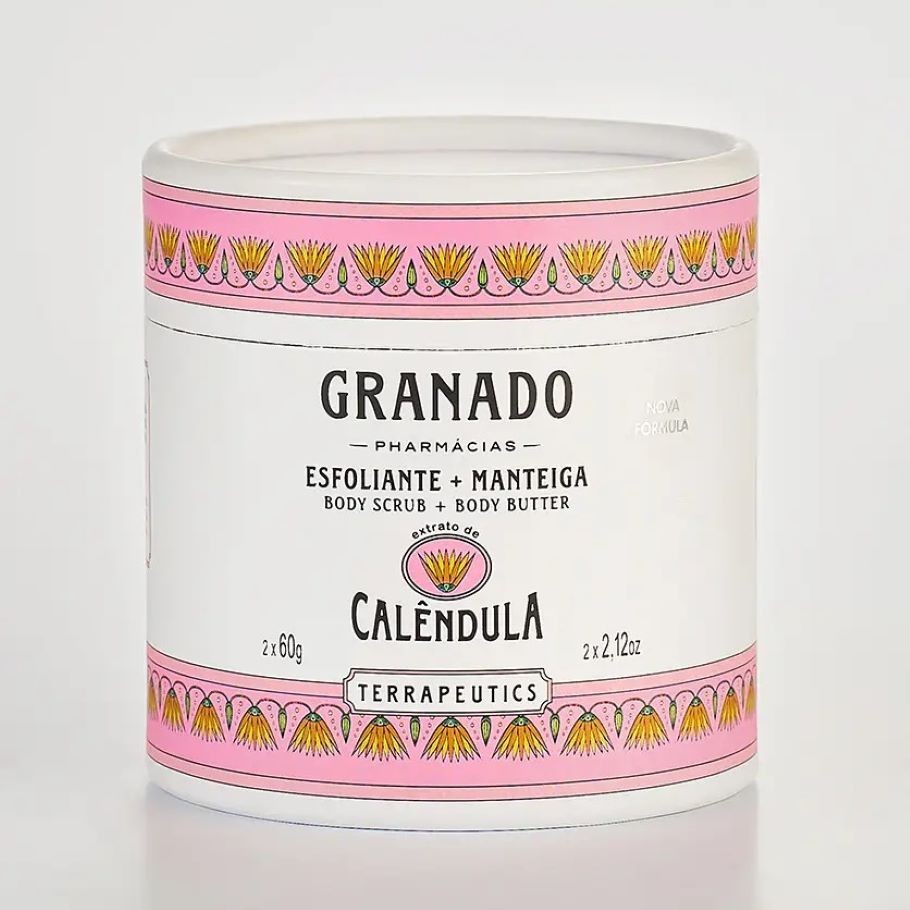 Kit Esfoliante + Manteiga Corporal - Calêndula Terrapeutics - Granado