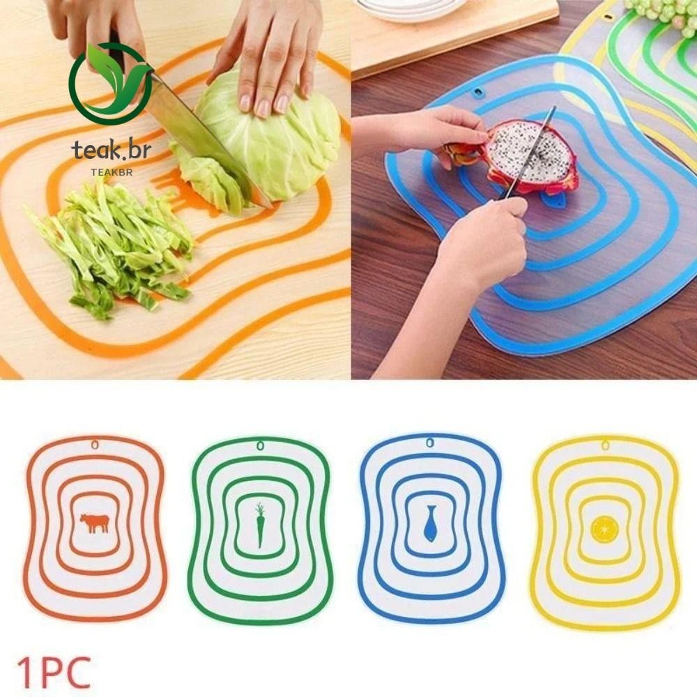 TEABR Cozinha De Corte , Tábua Transparente Antibacteriana , PP Gadgets De Flexíveis Antid...