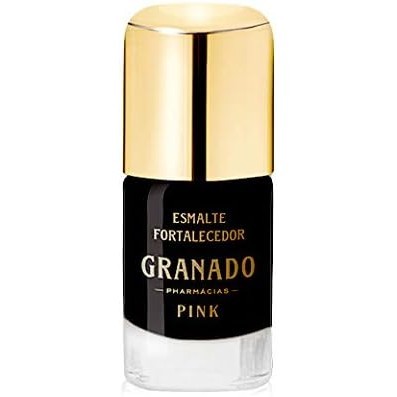 💅Esmalte Granado Pink Preto Intenso Cremoso Fortalecedor Sylvia 10ml Alta Cobertura