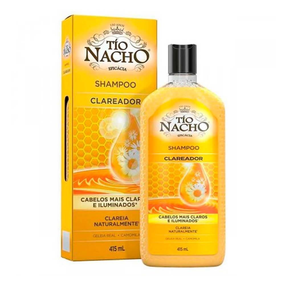 TÍO NACHO SHAMPOO CLAREADOR COM 415ML em Oferta na Shopee