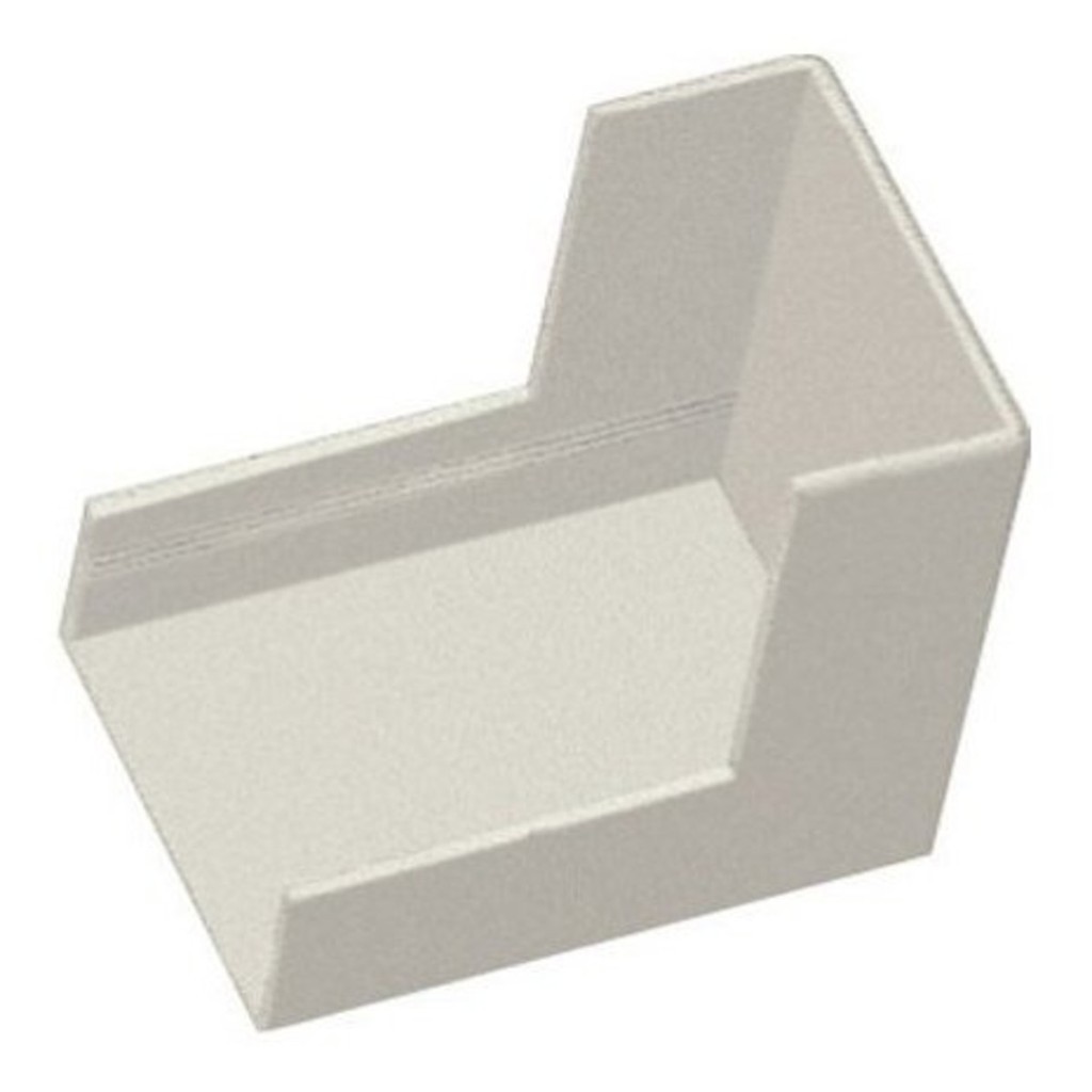 Cotovelo Curva Externa Para Canaleta 20x12 Marfim 2651 - Perlex