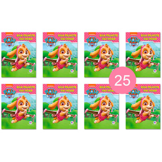 Kit 25 Livrinhos Patrulha Canina Essa Filhote vai Voar Lembrancinha de Festa Sacolinha Aniversário em Oferta na Shopee