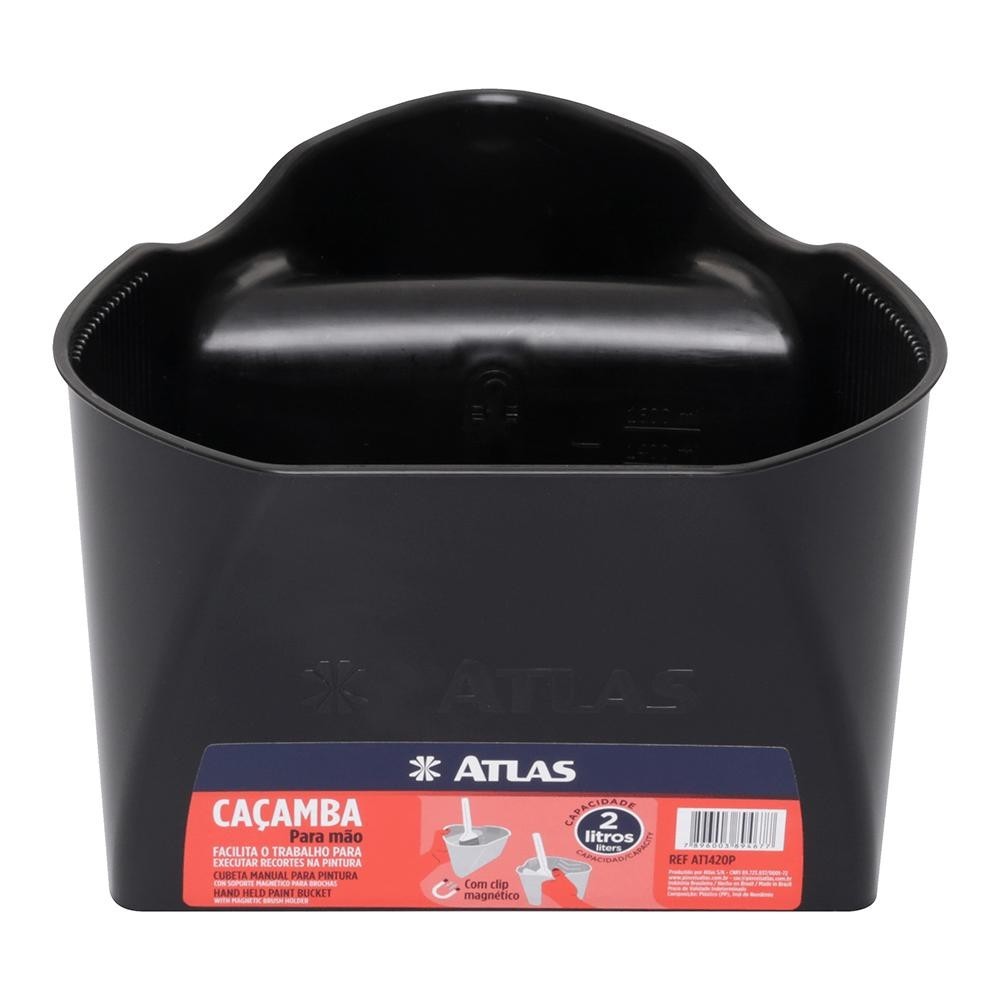 Caçamba Para Pintura Atlas 2 Litros - At1420p em Oferta na Shopee