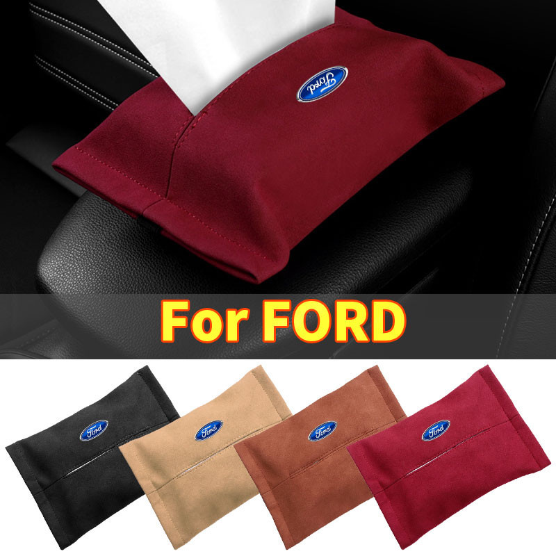 Capa De Caixa De Tecido De Camurça Para Carro , Fácil De Transportar , Acessórios Banco Traseiro , Ford Focus Mondeo Kug