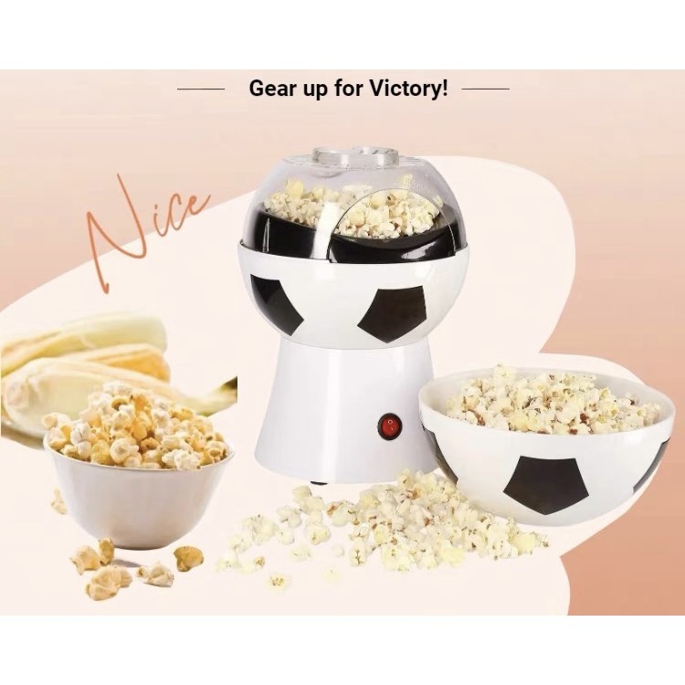 ---futebol---Pipoqueira Elétrica Ar Quente Máquina Fazer Pipoca Sem Óleo futebol 110v e 220v