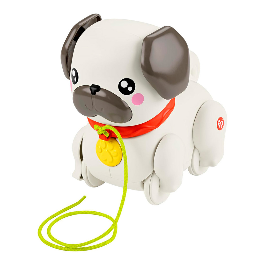 Brinquendo Filhote Pug Passeia Comigo HTW94 - Mattel - Mom & Baby