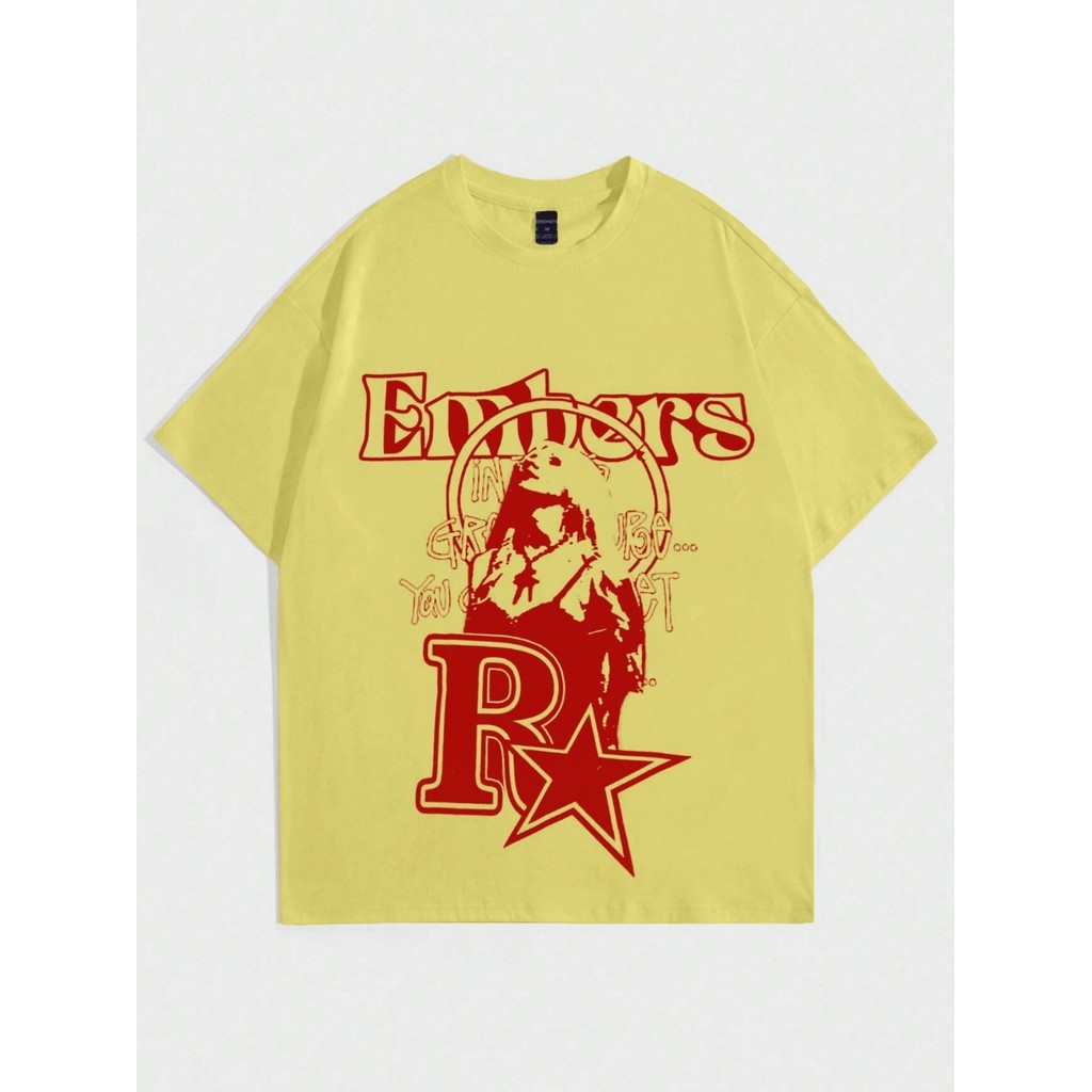 Camiseta Oversized Unissex Plus Size Blusa T Shirt Estilosa Aesthetic Camisa Confortável Casual