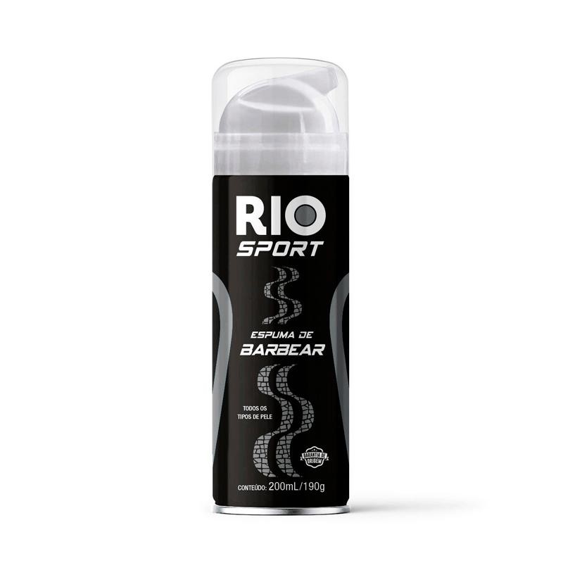 Espuma de Barbear Rio Sport 200ml em Oferta na Shopee