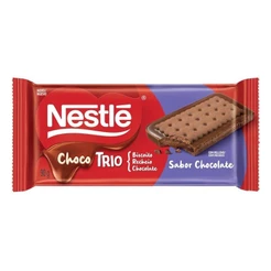 Chocolate Chocotrio Nestlé Sabor Chocolate 90g