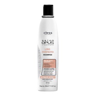 Salon Opus Shampoo  Liso Perfeito 350ml em Oferta na Shopee