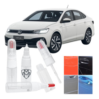 Caneta Micro Pintura Retoque Cores Vw Virtus Pronta Para Uso em Oferta na Shopee