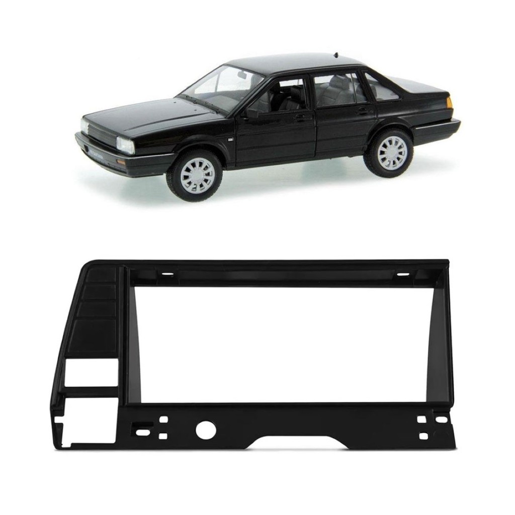 MOLDURA PAINEL CENTRAL RÁDIO SANTANA 1985 Á 1991 PRETO em Oferta na Shopee