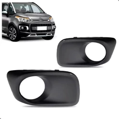 Moldura Milha C3 Aircross 2011 2012 2013 2014 2015 Com Furo