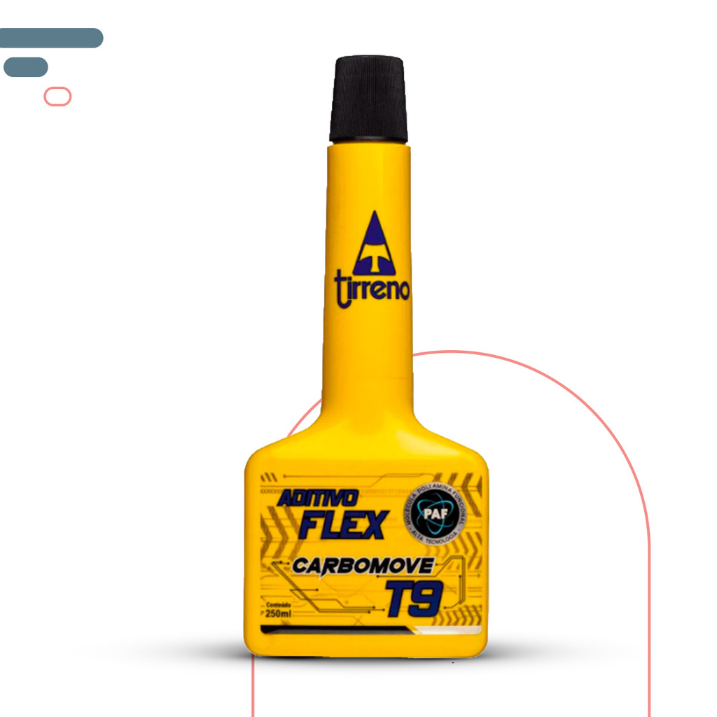 ADITIVO DESCARBONIZANTE CARBOMOVE FLEX T9 TIRRENO VIA TANQUE em Oferta na Shopee