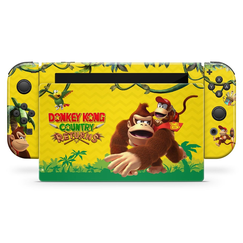Skin Nintendo Switch Adesivo - Donkey Kong Country Returns