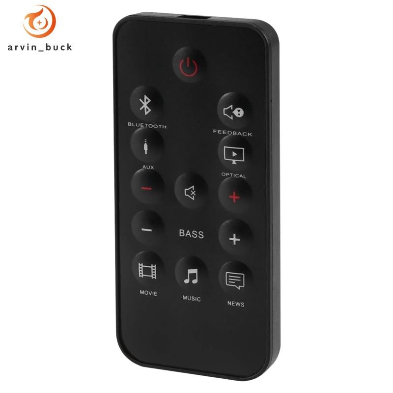Controle Remoto Sem Fio Para Controlador De Reprodutor De Sistema De Áudio Cinema SB150 Preto em Oferta na Shopee