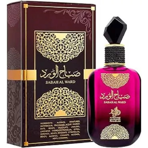 Perfume Arabe Sabah Al Ward Al Wataniah 100ml Edp Feminino