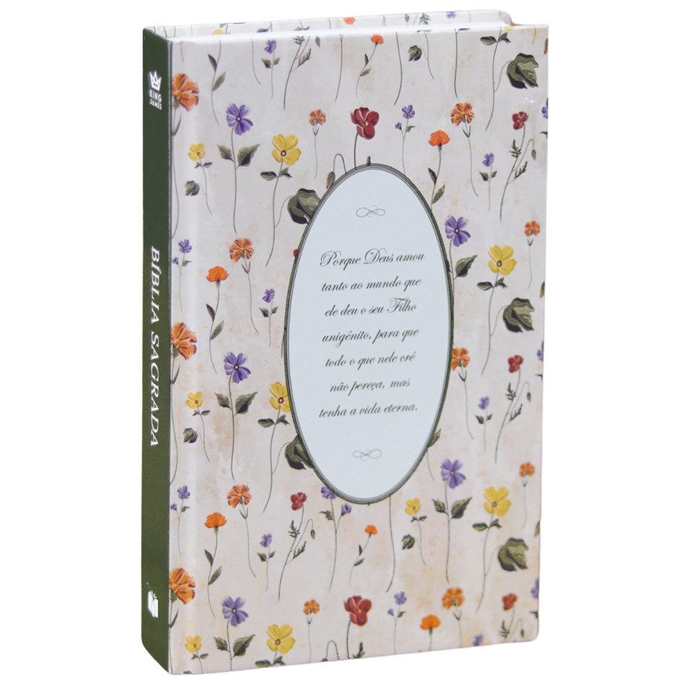 Bíblia King James 1611 | KJC | Capa Formosura | Capa Dura em Oferta na Shopee