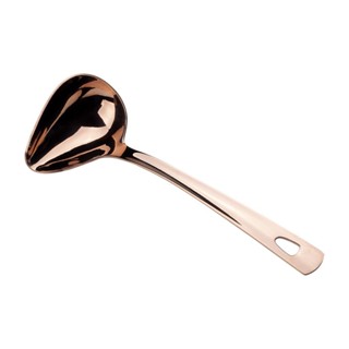 Concha para servir molhos chocolate Aço Inox 22cm Rose gold em Oferta na Shopee