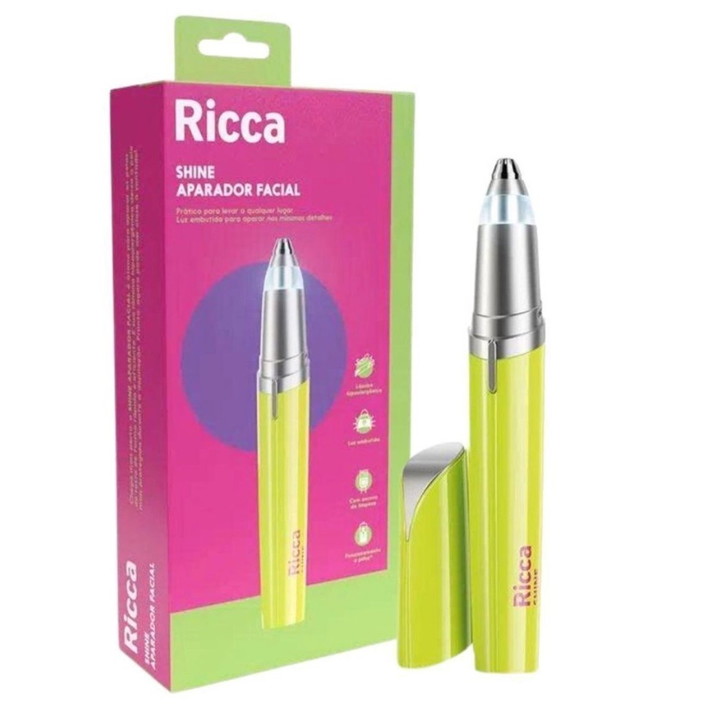 Aparador Facial Shine Detalhes Ricca Com Luz Embutida