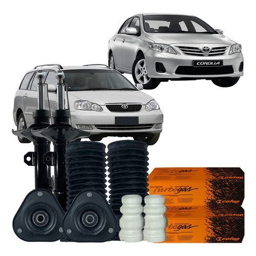 Par Amortecedor Dianteiro Batente Coifa Corolla Fielder em Oferta na Shopee