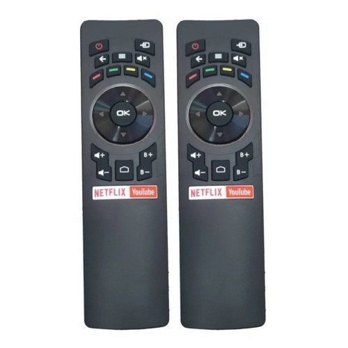 2 Pc de Controle Compatível Tv Multilaser Rc3442108/01 Tl002 — R$ 17,00 em Shopee