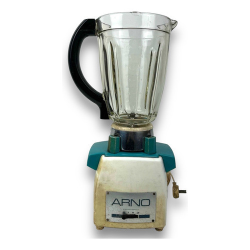 Liquidificador Arno Antigo Com Jarra De Vidro Funcionando