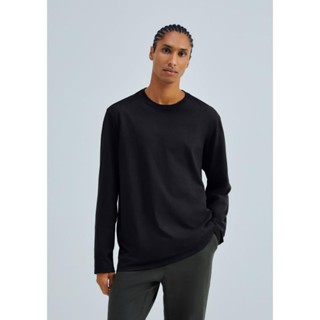 Camiseta Básica Masculina Manga Longa Comfort Super Cotton Hering em Oferta na Shopee