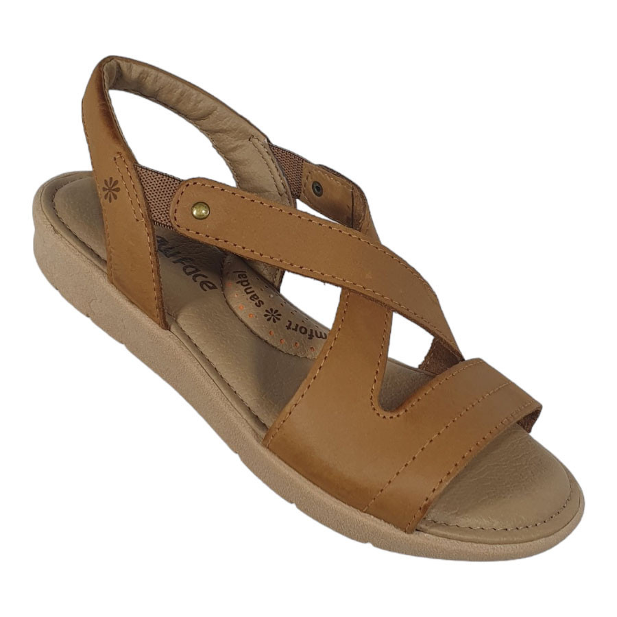 Sandália Feminina New Face 39511 Salto Anabela Confortável - Women Shoes