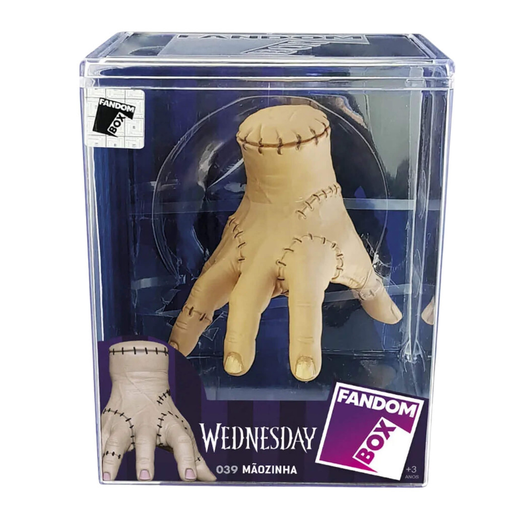 Boneco Brinquedo Infantil Fandom Box Mãozinha Wandinha Líder - 3388 em Oferta na Shopee