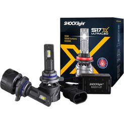 Lâmpada ultra led nano shocklight s17x hir2 9012 5500lm canbus