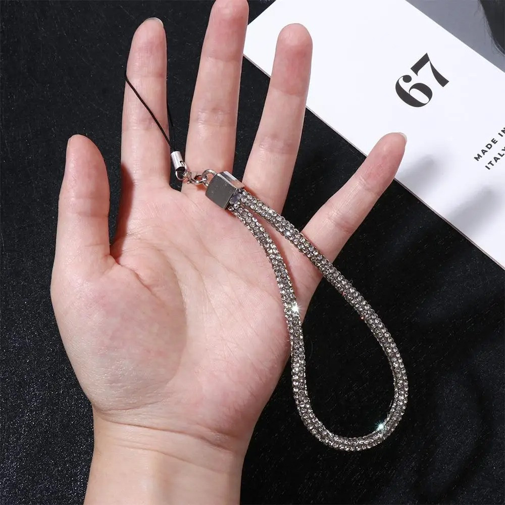 Cordão Para Smartphone Universal Alça  Pulseira Pulso Strass