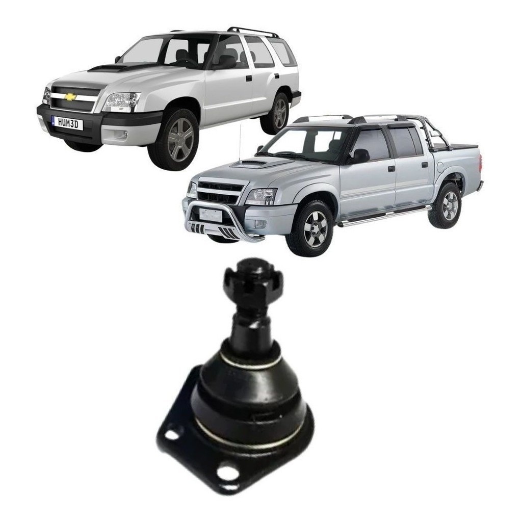 Pivô Suspensão Inferior Gm Blazer S10 1995 Até 2011 16,7mm