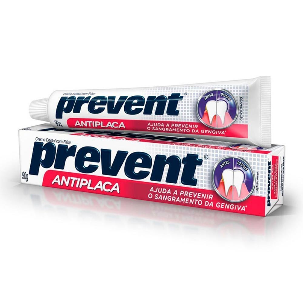 PREVENT CREME DENTAL ANTIPLACA COM 90G