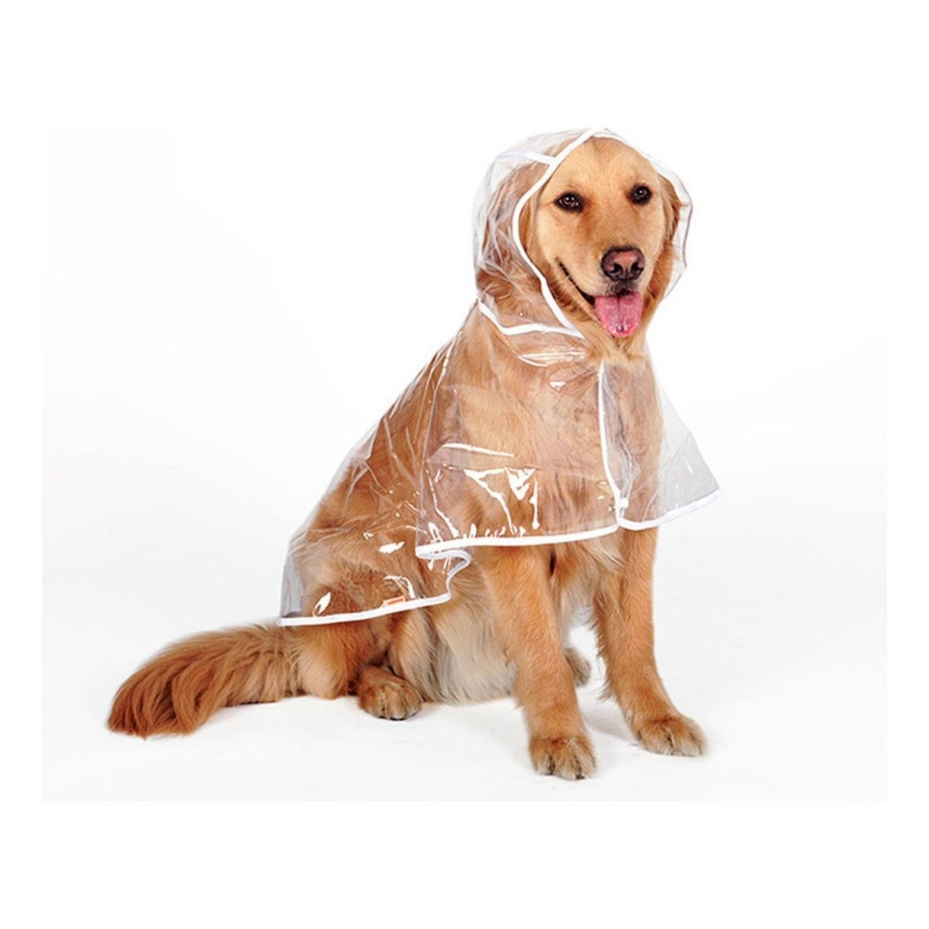 Capa De Chuva Pet Impermeável Grande Médio Pequeno Porte em Oferta na Shopee