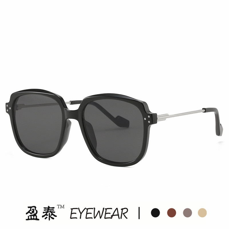 Novos Óculos De Sol GM M Nail Square Da Internet Influenciador De Rua Snap Fashionable Femininos Proteção UV Vintage Homens