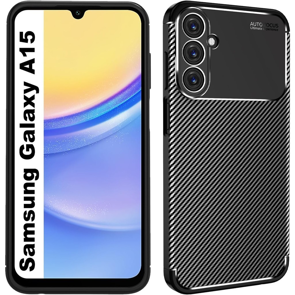 Capa Capinha Fibra Para Galaxy A15 4g e 5g Case Anti Impacto