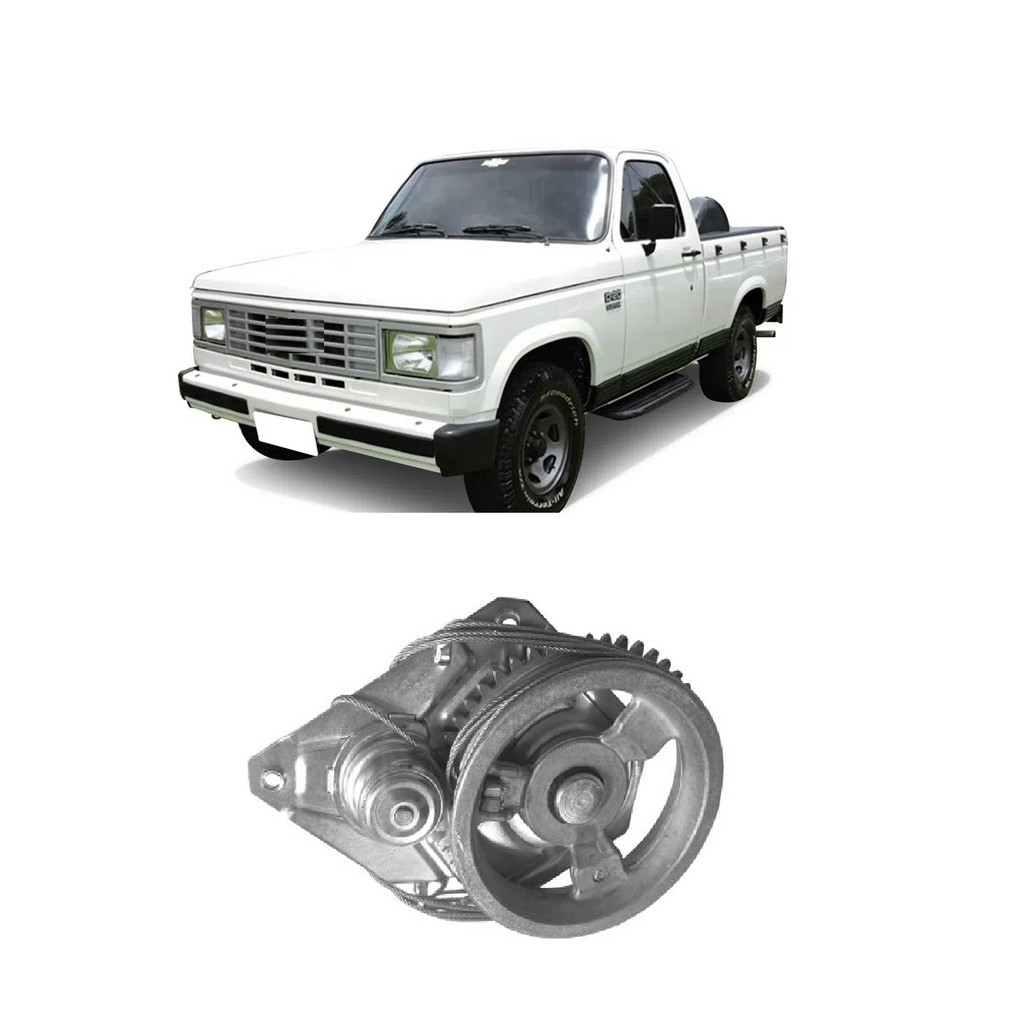 MAQUINA VIDRO MANUAL DIANTEIRA LE A20 A40 D20 D40 1985 A 1990