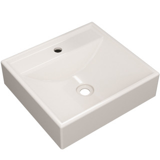 Cuba de Apoio Quadrada Para Banheiro Lavabo C01 Q39W Bege - Lyam Decor em Oferta na Shopee